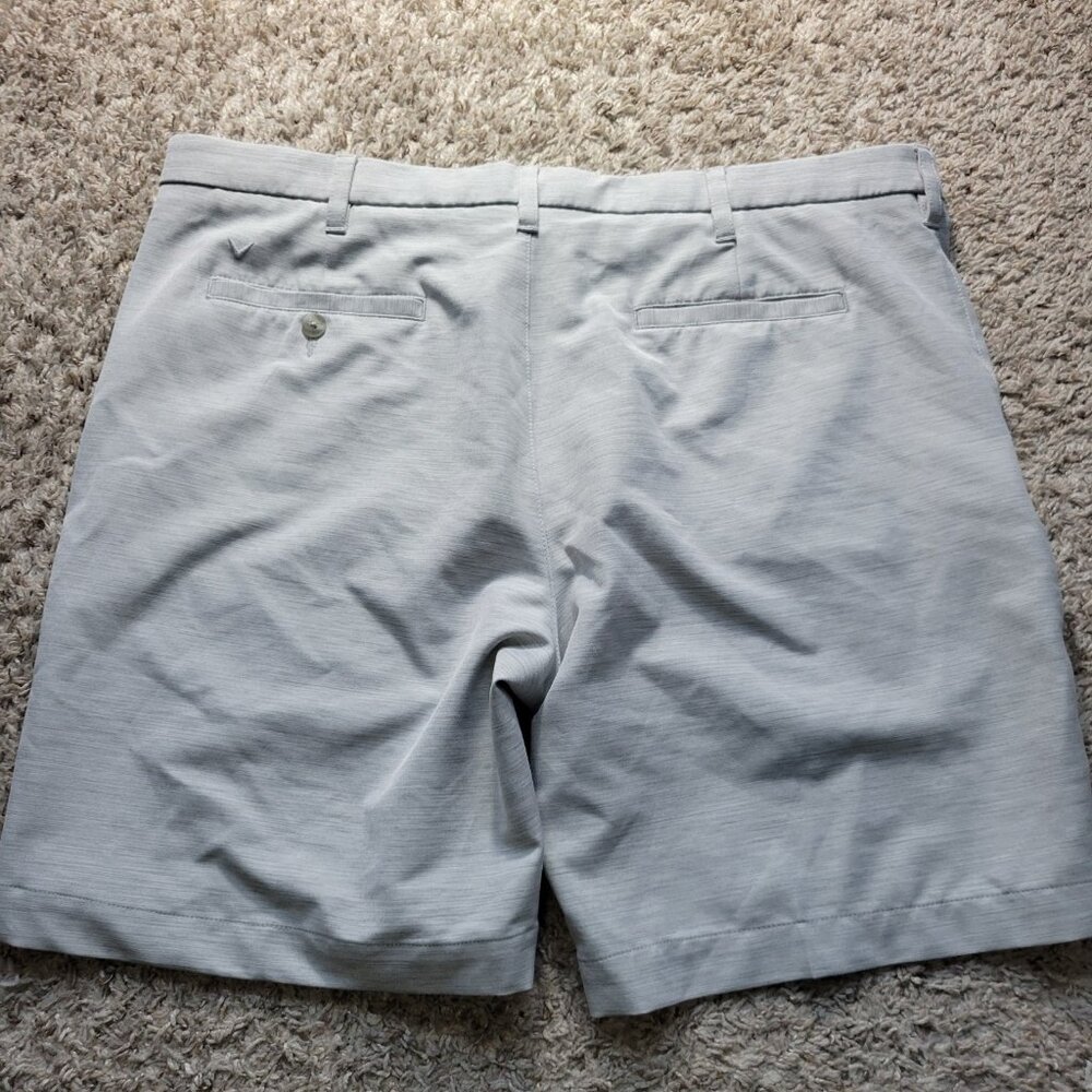 Callaway Golf Shorts Mens 40 Gray Chino Performance - Picture 6 of 7